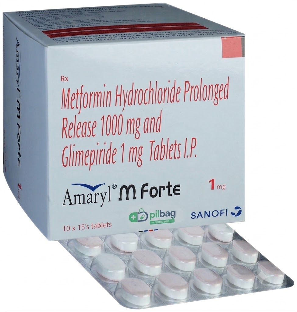 Amaryl M Forte 1mg Tab